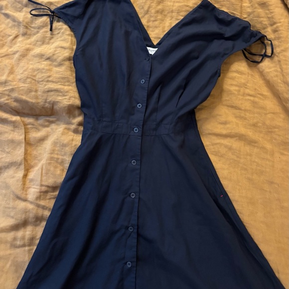 Uniqlo Women's Dark Blue Maxi Dress - Picture 4 of 7